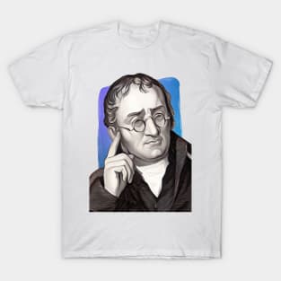 English Chemist John Dalton illustration T-Shirt